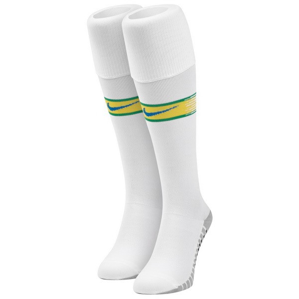 Calcetines Brasil 1ª 2018 Blanco